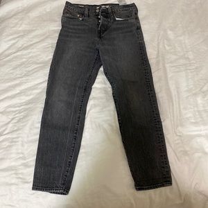 Levis wedgie jeans, black, size 27